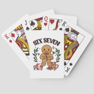 6 7 Six Seven Hand Gen Z Alpha Lebkuchen Meme Spielkarten