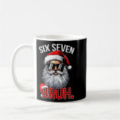 6 7 Six Seven Hand Gen Z Alpha Meme Slang Xmas Chr Kaffeetasse (Links)