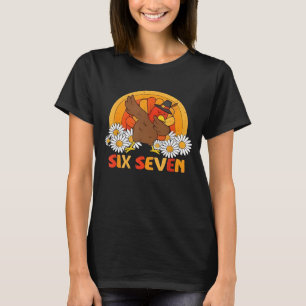 6 7 Six Seven Meme 67 Lustiger Truthahn Dabbing Er T-Shirt