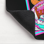 6 7 Six Seven Meme Amerikanischer Fußball Drip Num Mousepad (Ecke)
