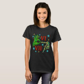 6 7 Six Seven Meme Christmas Hand Gen Z Alpha Xmas T-Shirt (Vorne ganz)