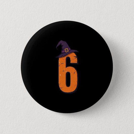 6 7 Six Seven Meme Couple Matching Halloween Costu Button (Vorderseite)