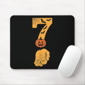 6 7 Six Seven Meme mit Hand Spinnennetz Halloween  Mousepad (Mit Mouse)
