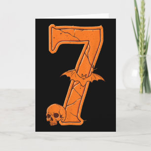 6 7 Six Seven Meme Paar passende Halloween-Kostüme Karte