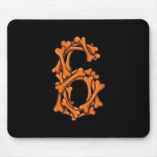 6 7 Six Seven Meme Paarmatching-Halloween-Kostüm Mousepad (Vorne)