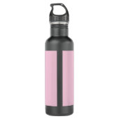 6 7 Six Seven Meme Trend Girls Pink Name  Edelstahlflasche (Rückseite)
