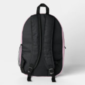 6 7 Six Seven Meme Trend Mädchen Rosa Rucksack (Rückseite)