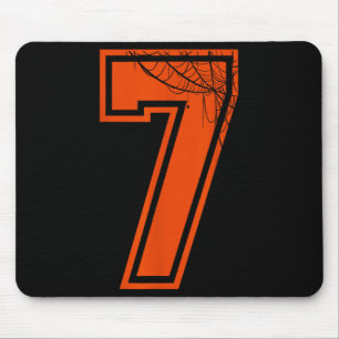 6 7 Spinnennetze — Sonnenliches Halloween T-Shirt  Mousepad
