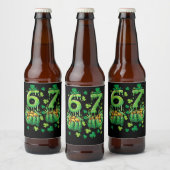 6 7 St Patricks Day Bierflaschenetikett (Flaschen)