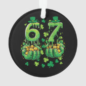 6 7 St Patricks Day Ornament (Rückseite)
