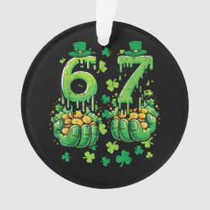 6 7 St. Patrick's Day Ornament