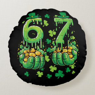 6 7 St. Patricks Day Rundes Kissen