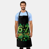 6 7 St Patricks Day Schürze (Getragen)