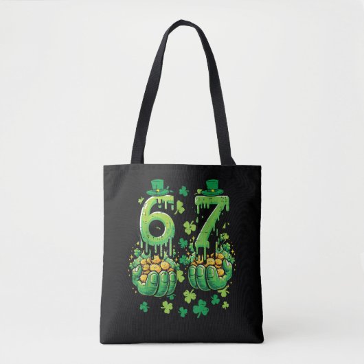6 7 St Patricks Day Tasche (Vorderseite)