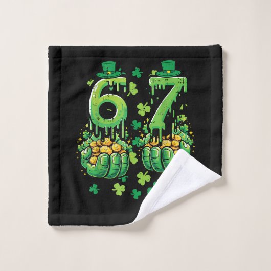 6 7 St Patricks Day Waschlappen (Waschlappen)