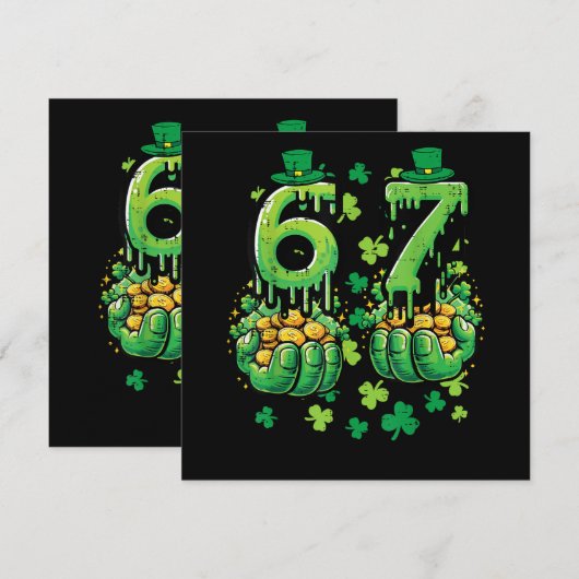 6 7 St Patricks Tag (Vorne/Hinten)