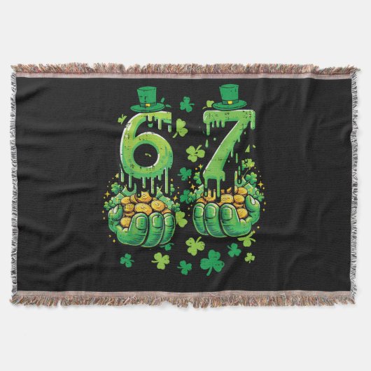6 7 St. Patrick's Tag Decke (Vorderseite)