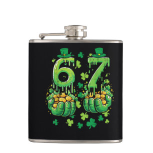 6 7 St Patricks Tag Flachmann