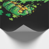 6 7 St Patricks Tag Geschenkpapier (Ecke)