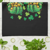 6 7 St Patricks Tag Geschirrtuch (Gefaltet)