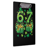 6 7 St Patricks Tag Klemmbrett (Rechts)