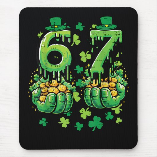 6 7 St Patricks Tag Mousepad (Vorne)