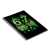 6 7 St. Patricks Tag Notizblock (Rechte Seite)