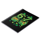 6 7 St. Patricks Tag Notizblock (Linke Seite)