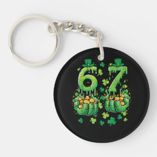 6 7 St. Patricks Tag Schlüsselanhänger