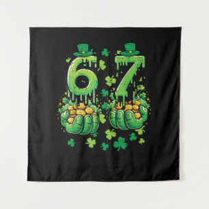 6 7 St Patricks Tag Wandteppich
