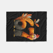 6 7 Thanksgiving Funny Turkey Thanksgiving 67 Men Fleecedecke (Vorderseite (Horizontal))