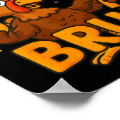 6 7 Thanksgiving Funny Turkey Thanksgiving 67 Men Poster (Ecke)