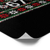 6 7 Ugly Christmas Trendy Meme Tween 67 Six Seven Poster (Ecke)