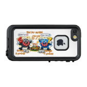 6’7” Vital for Survival Chemistry Elements   LifeProof iPhone Hülle (Rückseite (Horizontal))