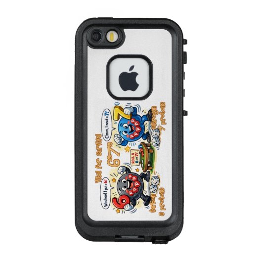 6’7” Vital for Survival Chemistry Elements   LifeProof iPhone Hülle (Rückseite)