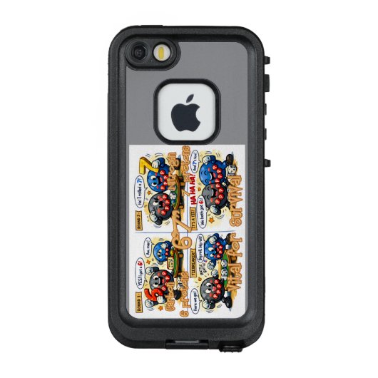 6’7” Vital for Survival Chemistry Elements   LifeProof iPhone Hülle (Rückseite)