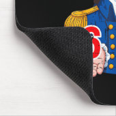 6 7 Washington Lustig 67 Kostüm Meme Sechs Sieben  Mousepad (Ecke)