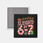 6-7 Weihnachten Hässlicher Pullover Sechs Sieben X Magnet (Vorderseite/Rückseite)