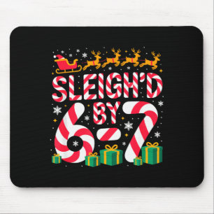 6-7 Weihnachten hässlicher Pullover Sechs Sieben X Mousepad