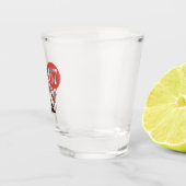 6 7 Weihnachten Six Seven Brainrot Weihnachtsmann Schnapsglas (Rechts)