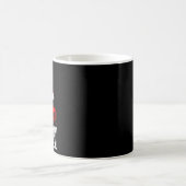 6 7 Weihnachtsmann Gesicht Six Seven Meme Lustig 6 Kaffeetasse (Mittel)