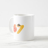 6-7 Zahlen-Muppets Kaffeetasse (Vorderseite Links)