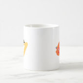 6-7 Zahlen-Muppets Kaffeetasse (Mittel)