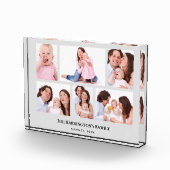 6 Abschnitte Minimalistische graue Rahmen für das Fotoblock (Rechts)