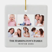 6 Abschnitte Minimalistische graue Rahmen für das Keramikornament (Rückseite)