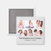 6 Abschnitte Minimalistische graue Rahmen für das Magnet (Vorderseite/Rückseite)