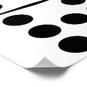 6 And 7 Domino Tile Funny Group 67 Dominos Costume Poster (Ecke)