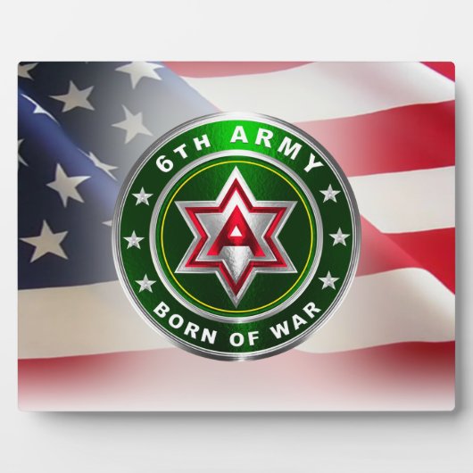 6. Armee Fotoplatte (Vorderseite)