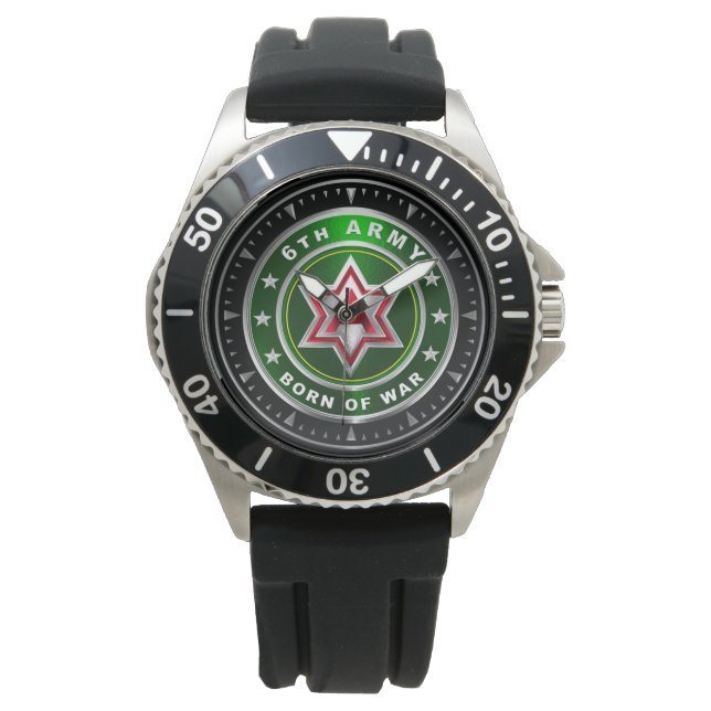 6. ARMY ARMBANDUHR (Vorderseite)