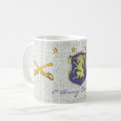 6. ARMY CAVALRY KAFFEETASSE (Vorderseite Links)